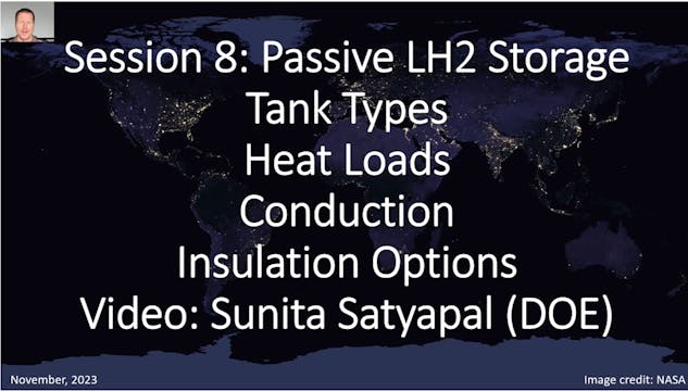 Session 8: Passive Storage of LH2