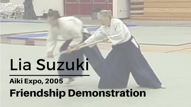 Lia Suzuki at Aiki Expo, 2005