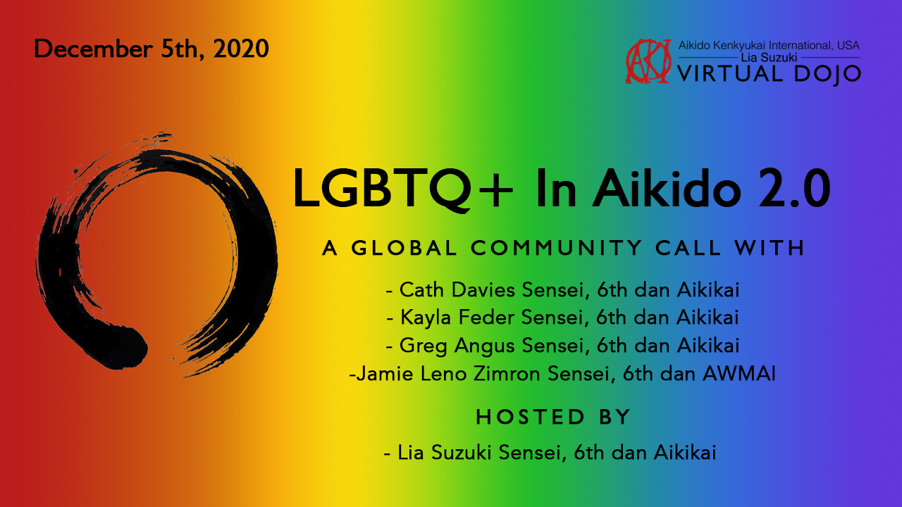LGBTQ+ in Aikido 2.0 - 1st Generation