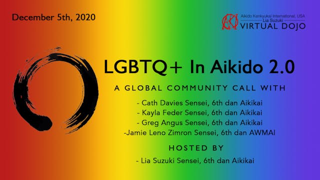LGBTQ+ in Aikido 2.0 - 1st Generation