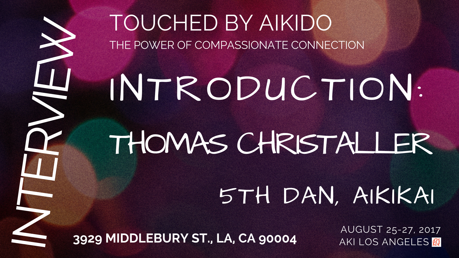 Introduction: Thomas Christaller - 5th dan, Aikikai