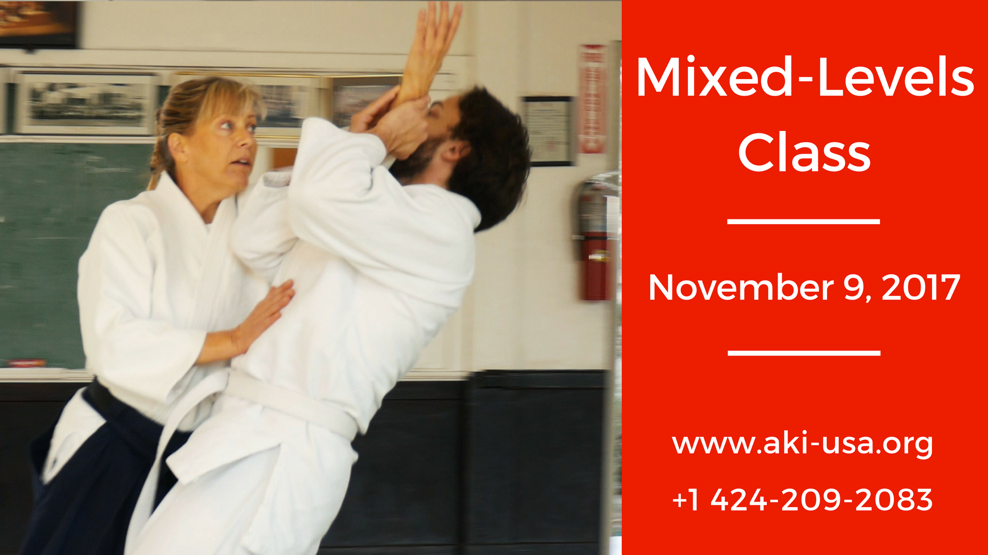 Mixed Levels Class: November  9, 2017
