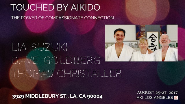 Lia Suzuki • Thomas Christaller • Dave Goldberg: Touched By Aikido Seminar