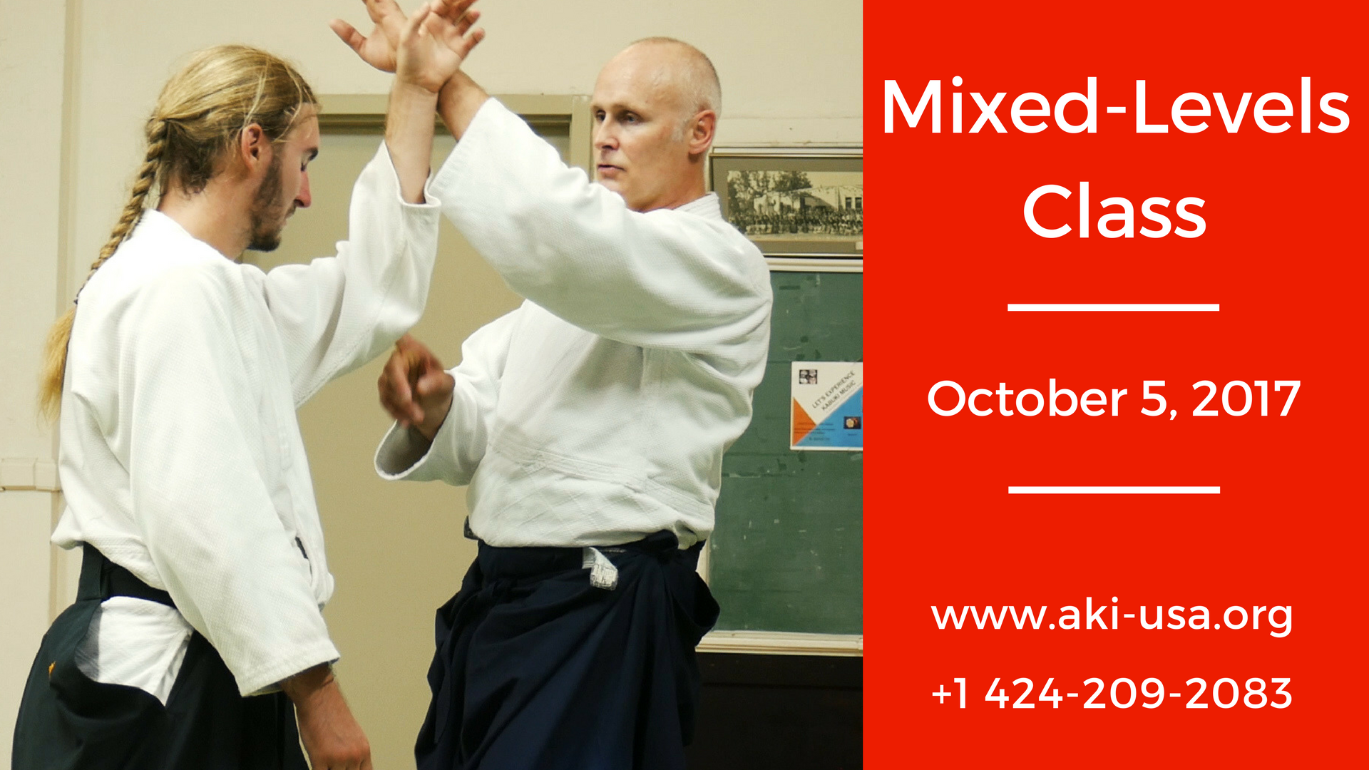 Mixed Levels Class: October 5, 2017