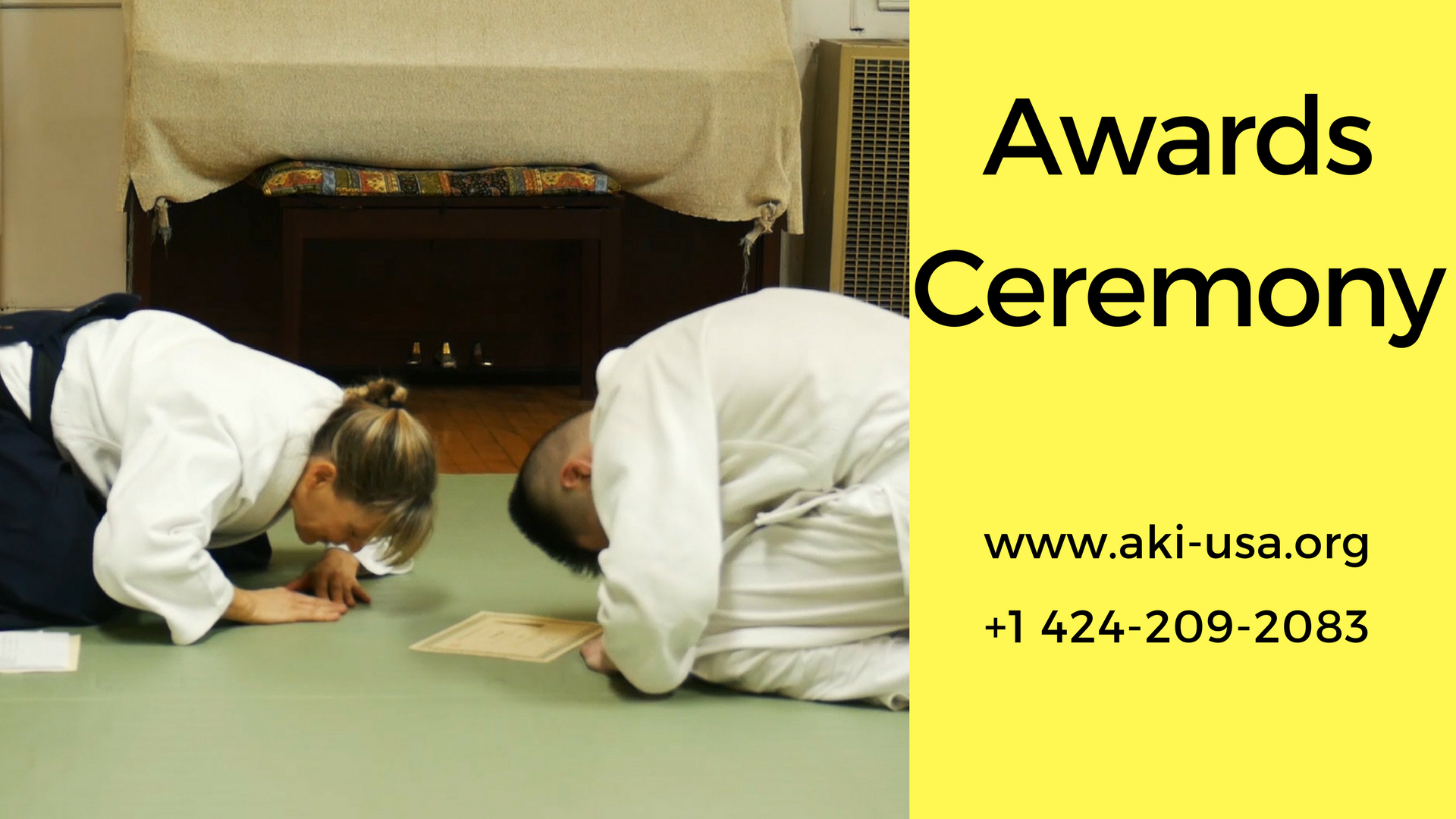 Awards Ceremony: October 5, 2017