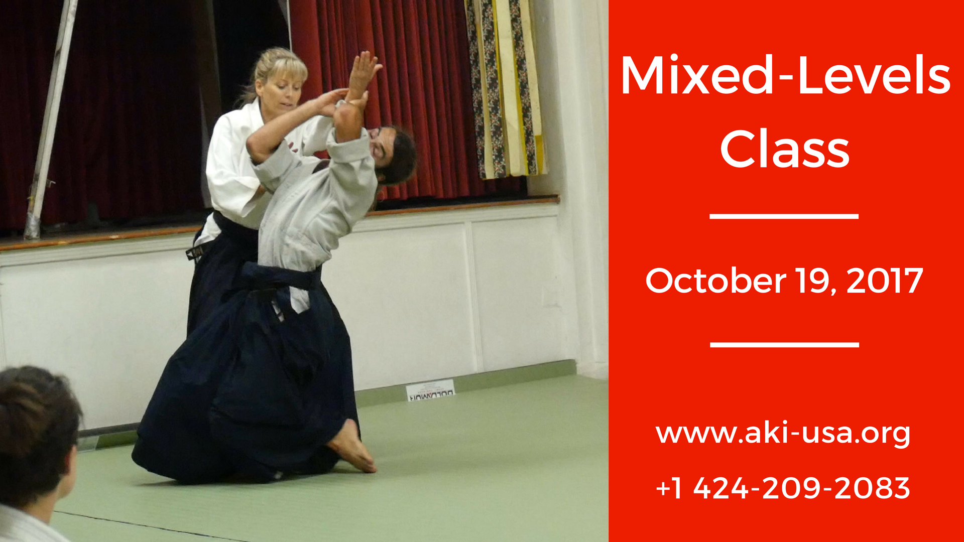 Mixed Levels Class: October 19, 2017