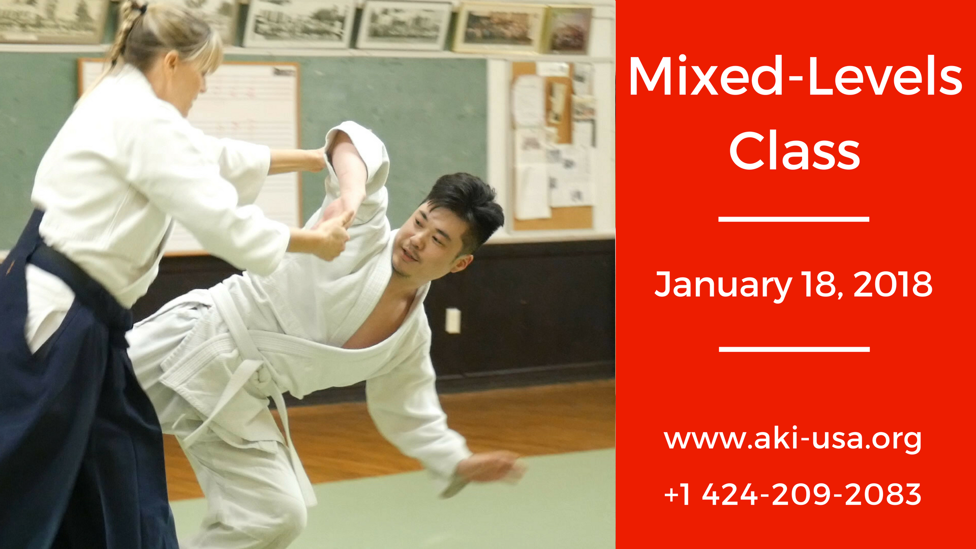Mixed Levels Class January 18 2018