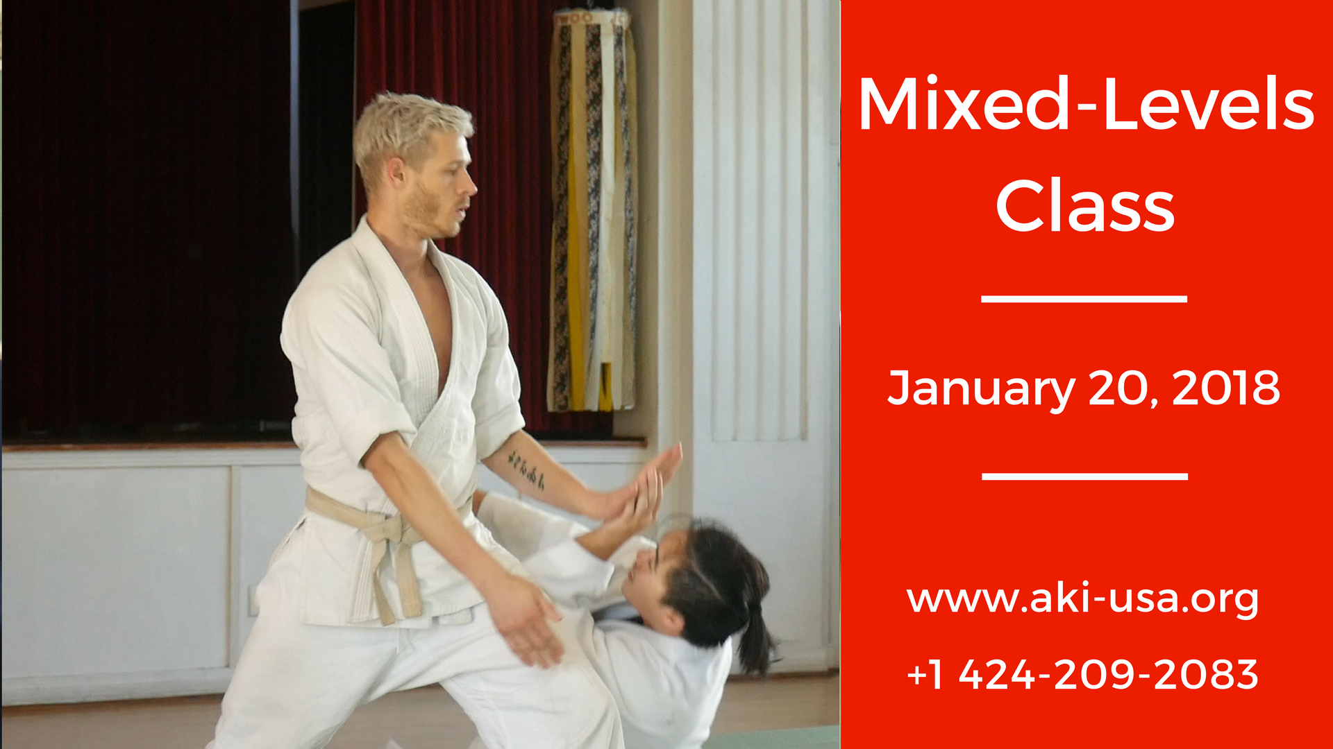 Mixed Levels Class January 20 2018