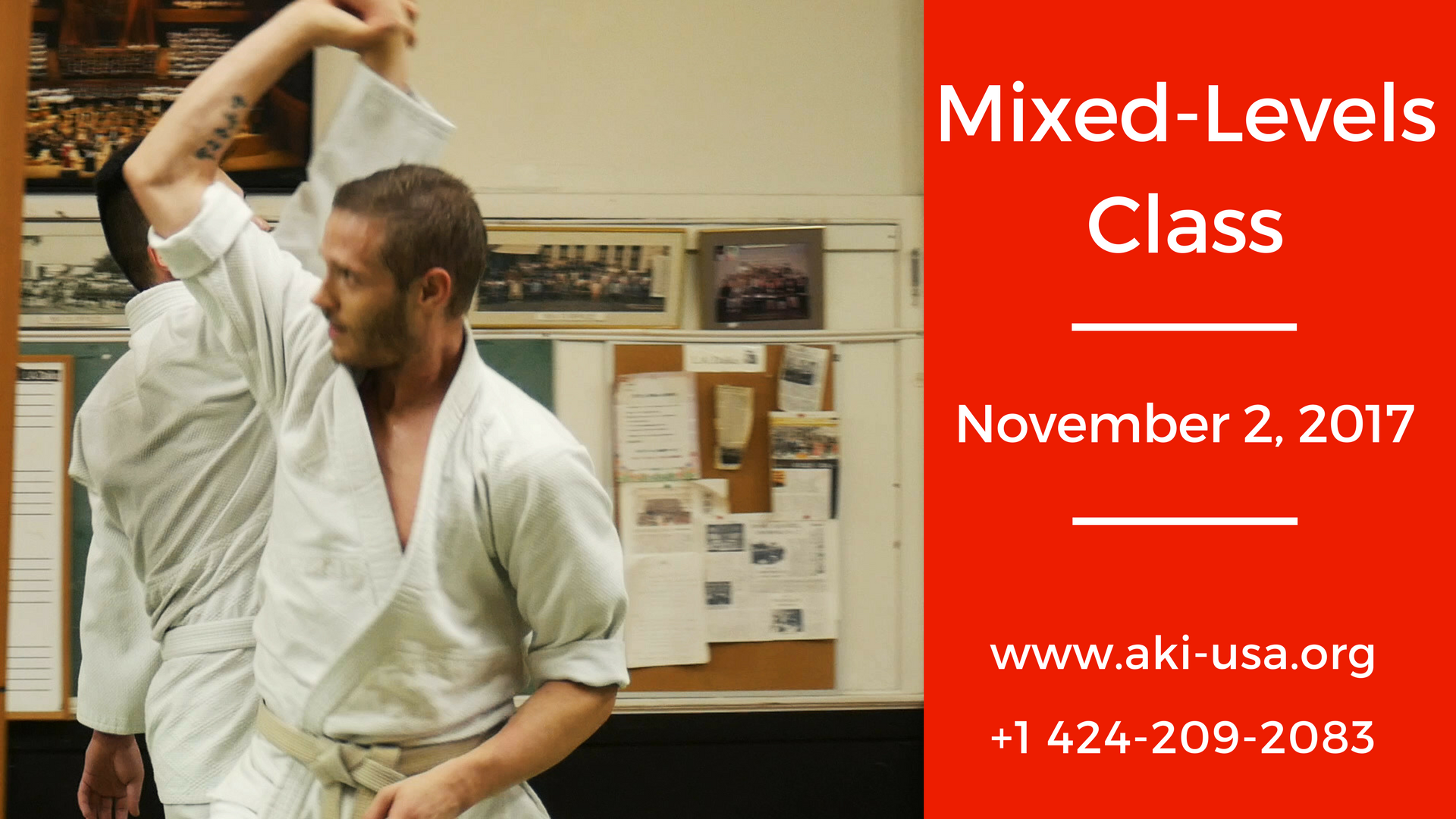 Mixed Levels Class: November 2, 2017