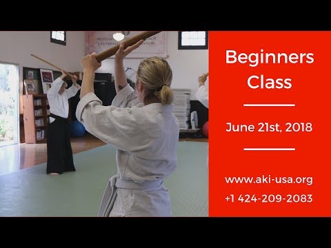 Aikido Kenkyukai Beginners Class June 21st, 2018