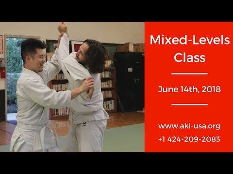 Aikido Kenkyukai Mixed Levels Class J...