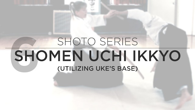 Lia Suzuki Sensei - Shoto Series: 6. Shomen Uchi Ikkyo (Focus on Uke's Base)