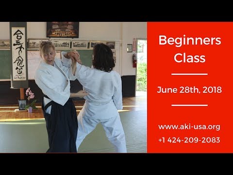 Aikido Kenkyukai Beginners Class June 28th, 2018