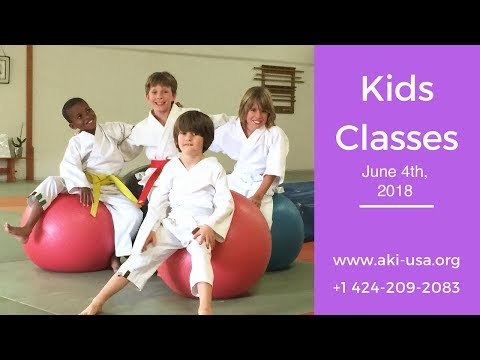 Aikido Kenkyukai Kids Class June 4th, 2018