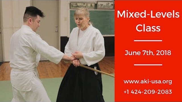 Aikido Kenkyukai Mixed Levels Class J...