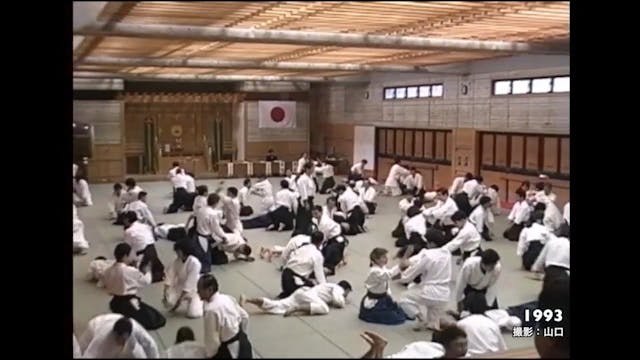 Yamaguchi Seigo sensei in Kamakura, 1993