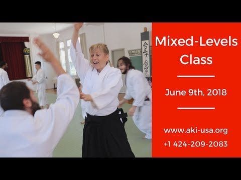 Aikido Kenkyukai Mixed Levels Class J...