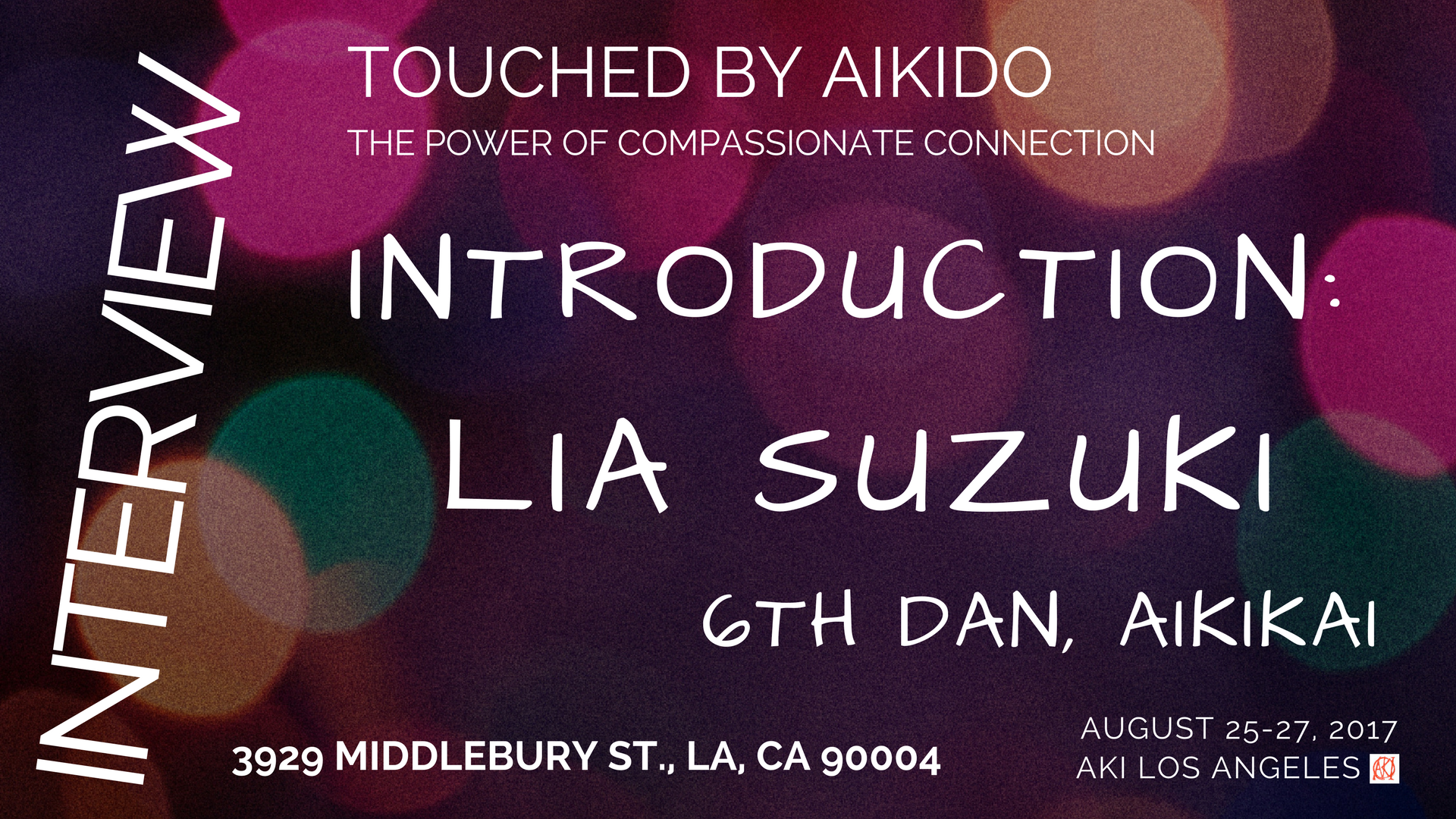 Introduction: Lia Suzuki - 6th dan, Aikikai