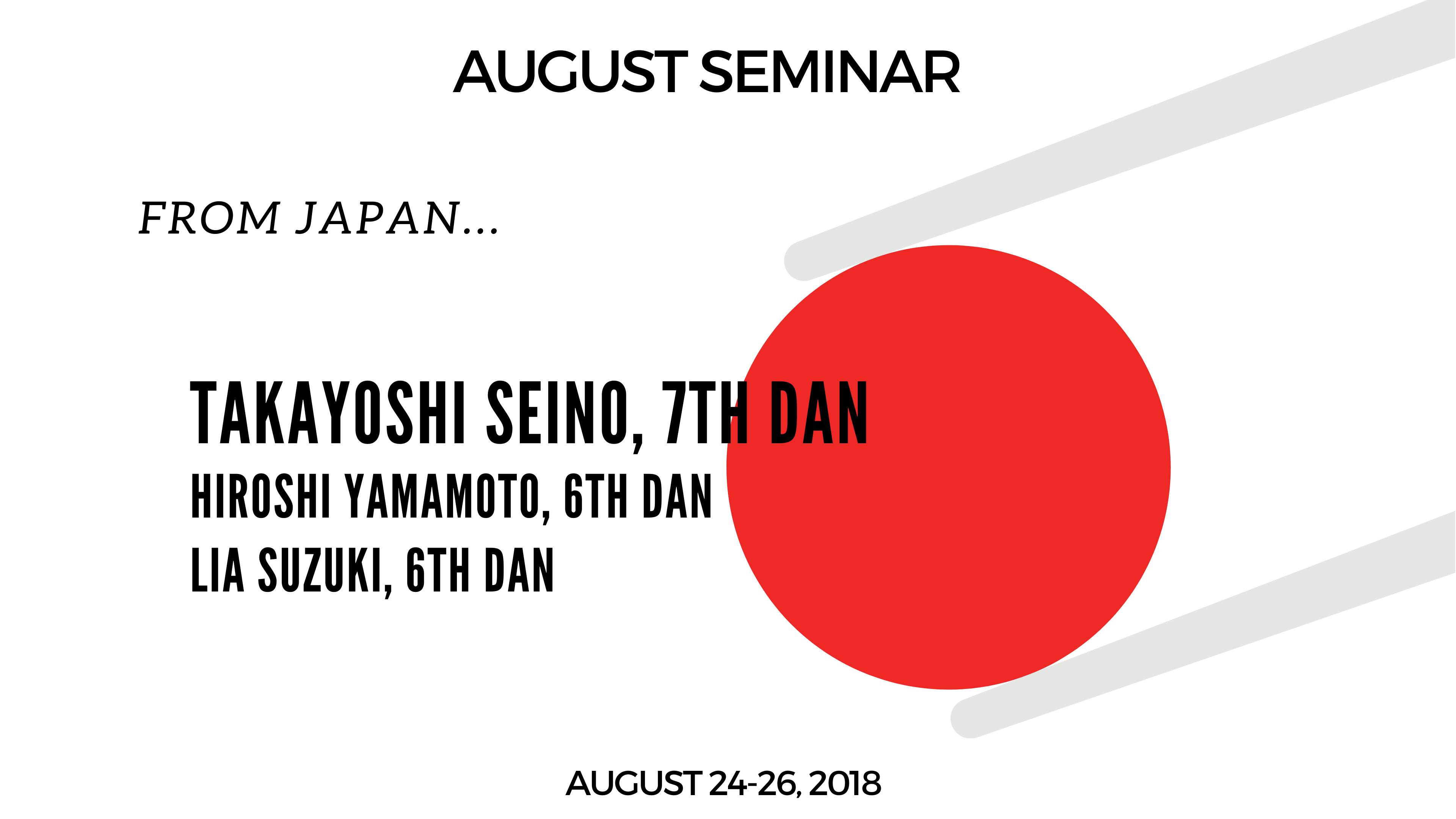 Seino • Suzuki • Yamamoto - 2018 in Los Angeles