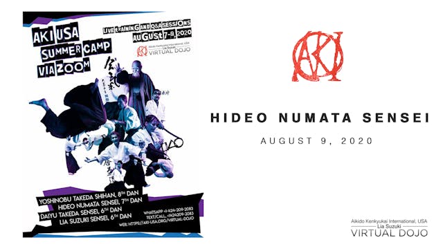 Hideo Numata Sensei - AKI USA Virtual...