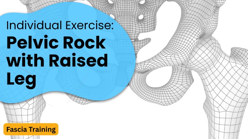 Individual Exercise: Sideways Pelvic Rock with Raised Leg