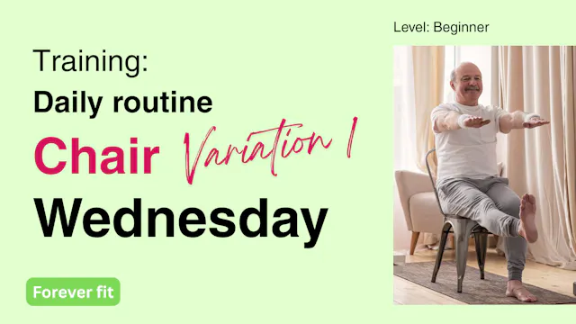 CHAIR 1 Beginner: Wednesday