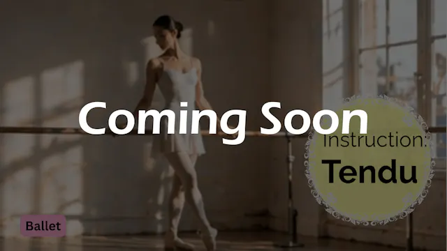 Instruction: Tendu