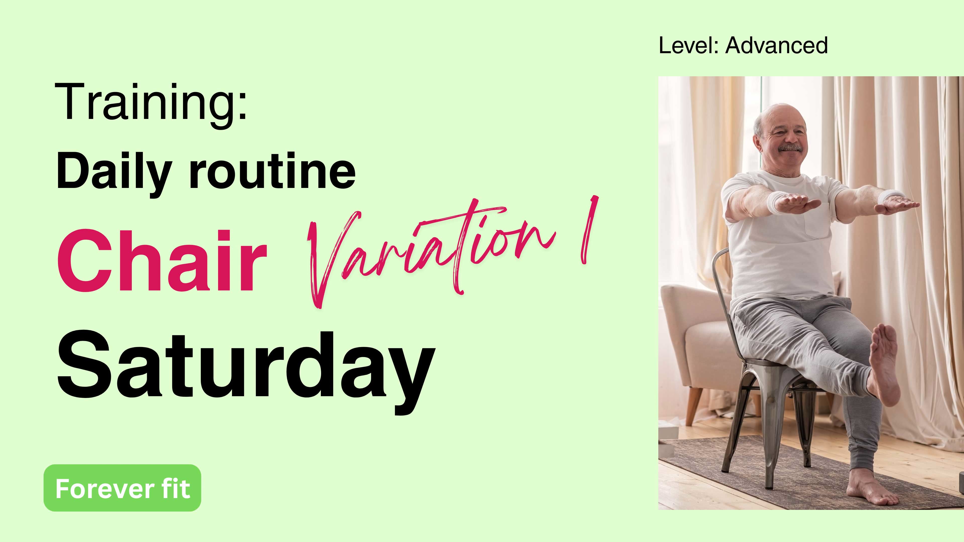 CHAIR 1 Advanced: Saturday