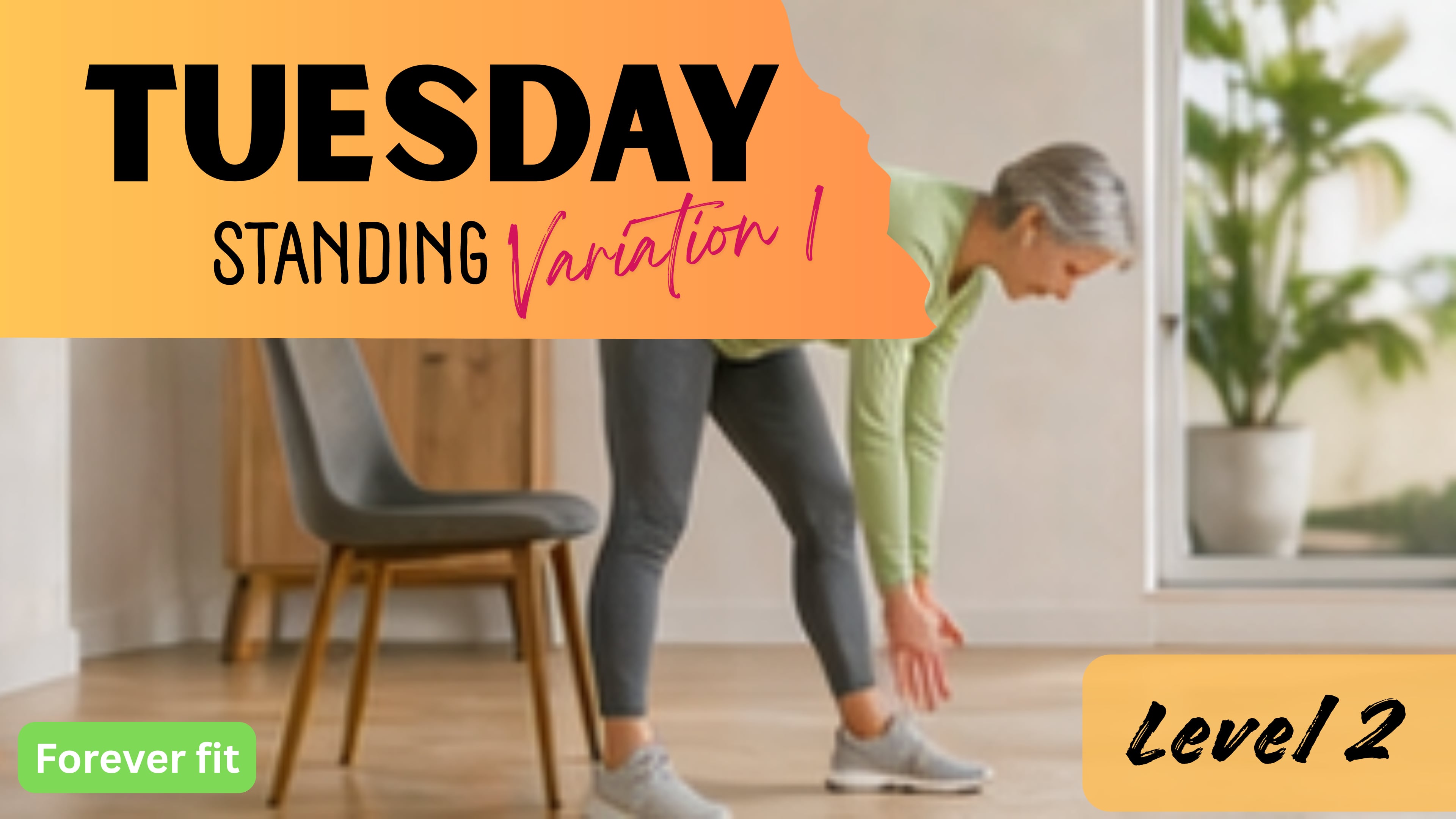 Standing Variation 1 (Level 2): Tuesday
