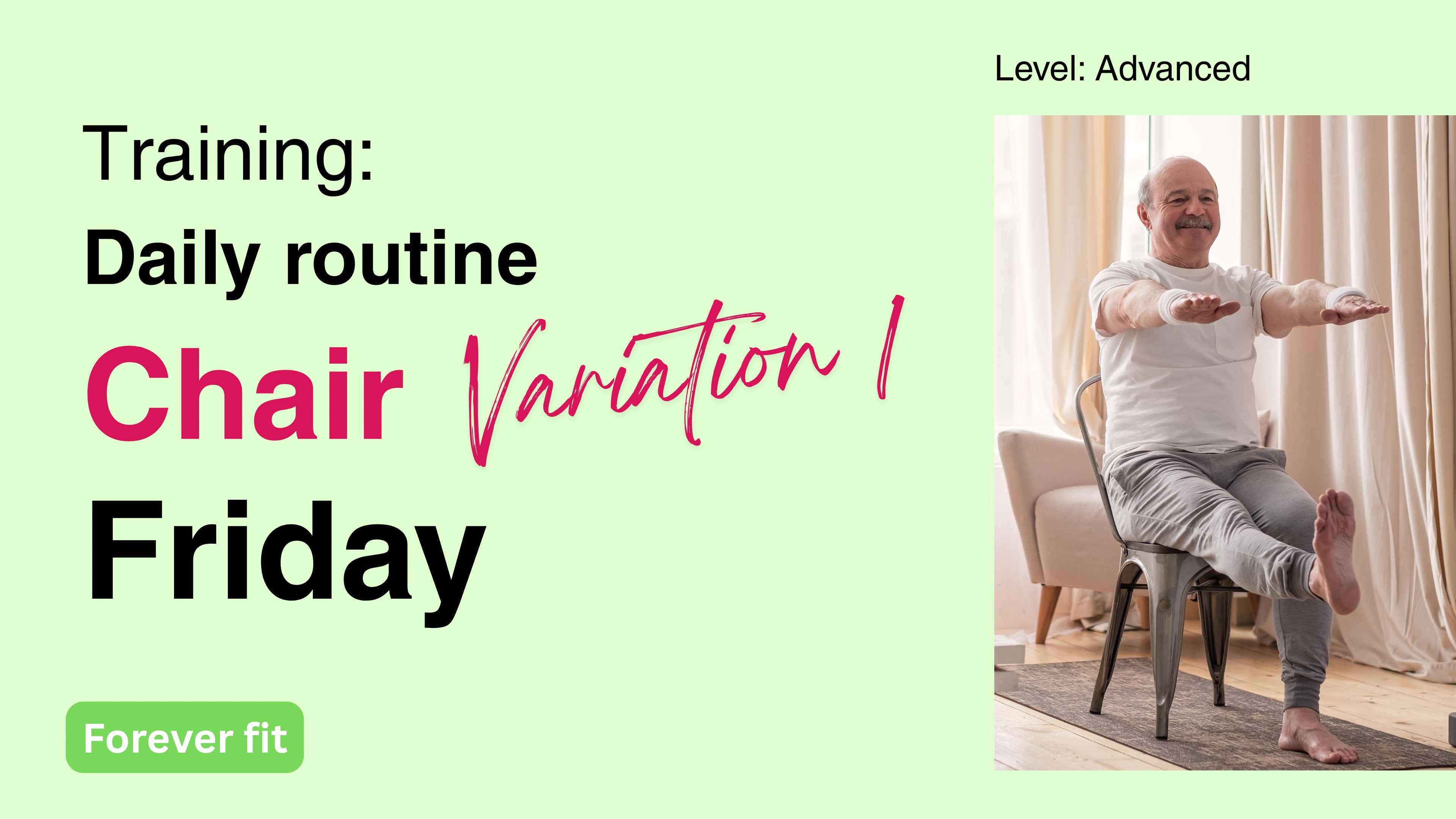 CHAIR 1 Advanced: Friday