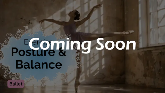 Exercise: Posture & Balance