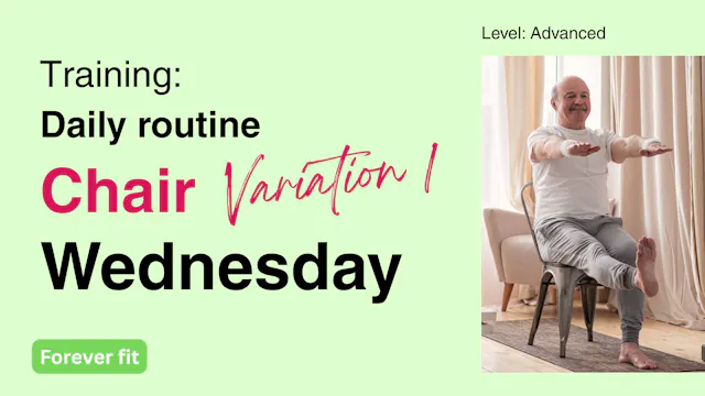 CHAIR 1 Advanced: Wednesday