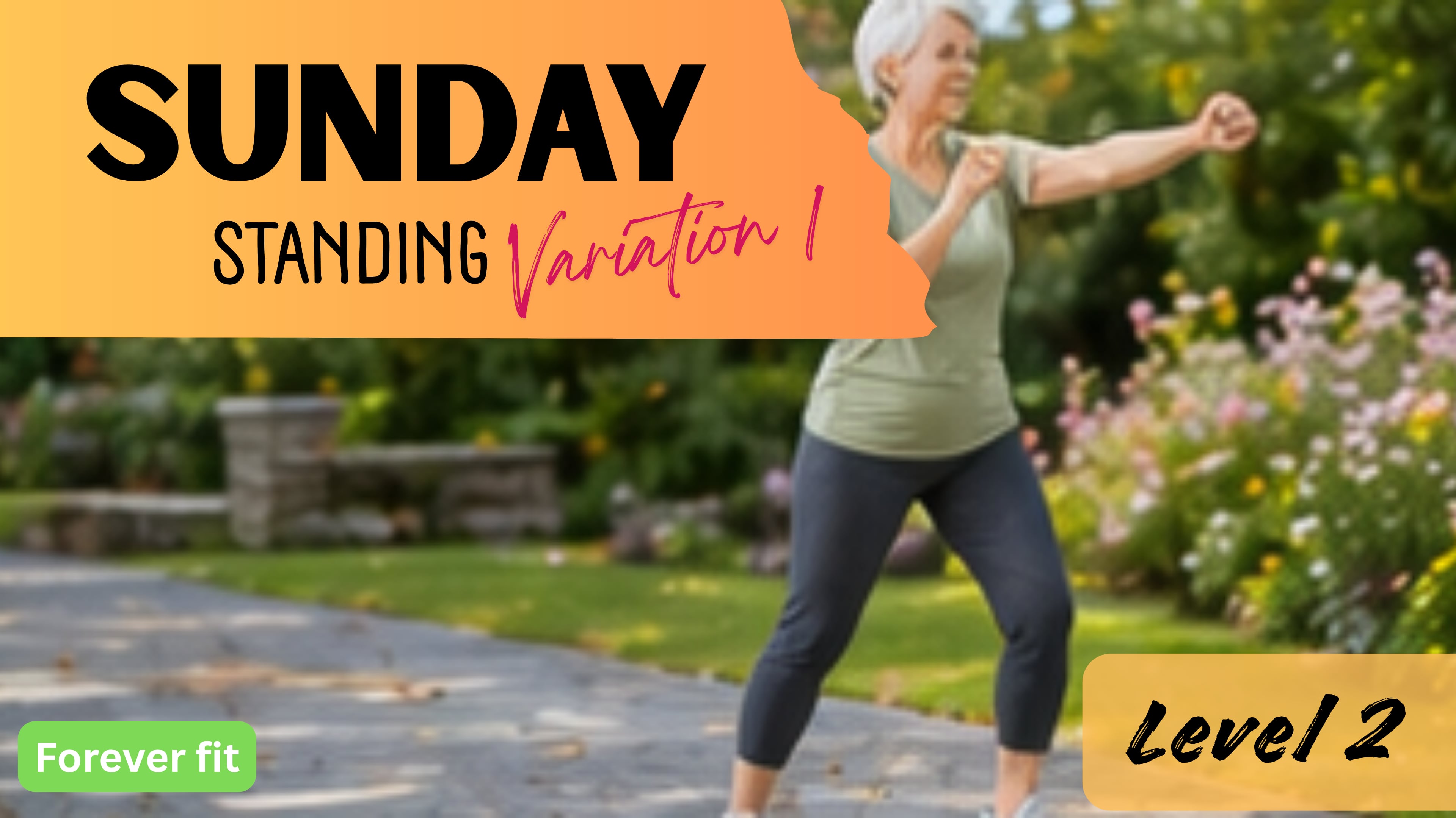 Standing Variation 1 (Level 2): Sunday