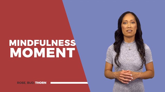 Mindfulness - Rose, Bud, Thorn
