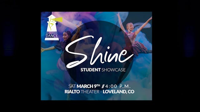 Lighthouse Dance Shine student showcase 2024