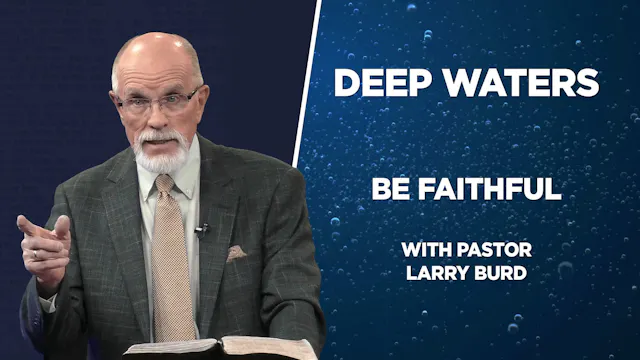 Be Faithful
