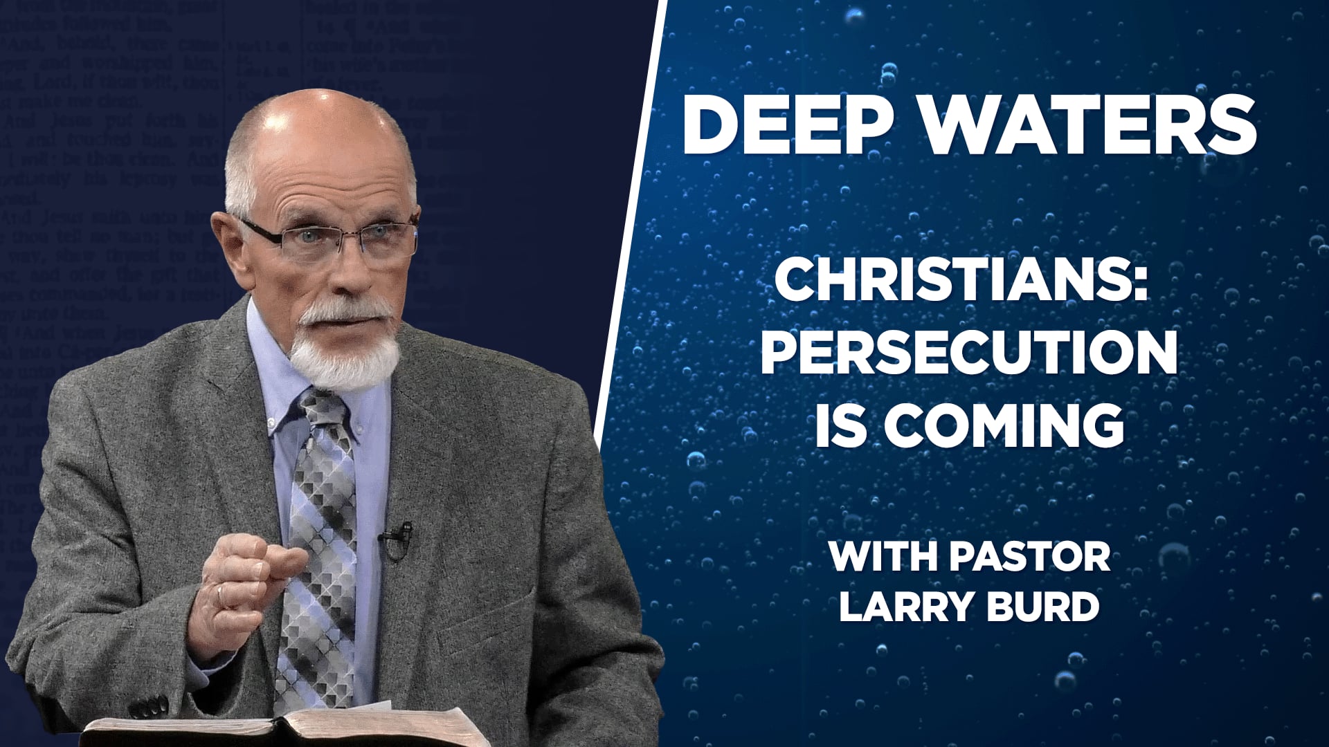 Persecution Is Coming