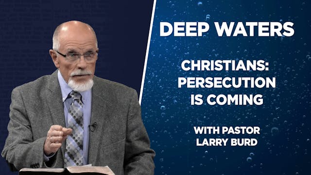 Persecution Is Coming