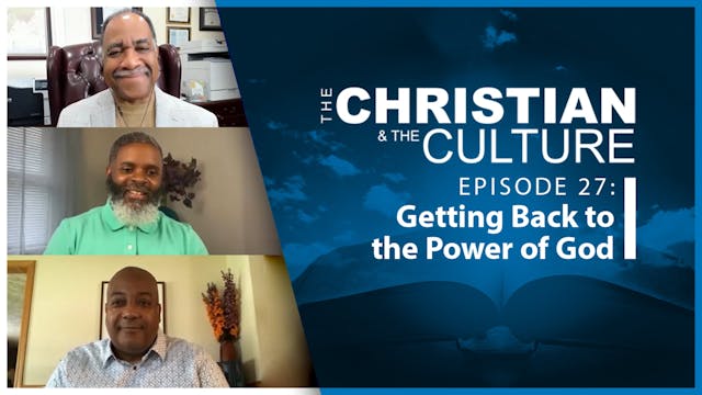 The Christian & The Culture: Getting ...