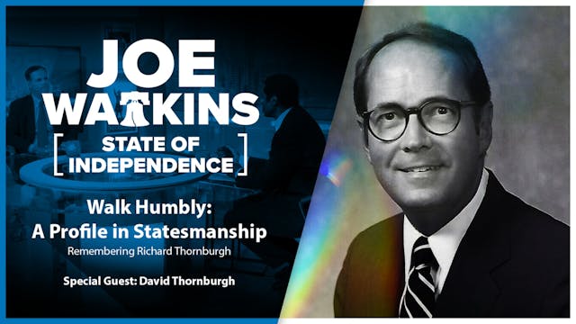 Walk Humbly- A Profile in Statesmansh...