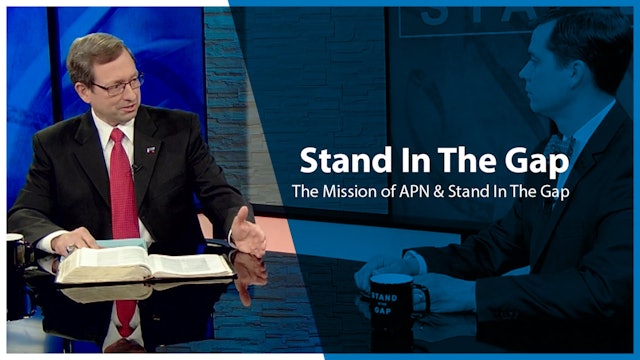 Stand In The Gap: The Mission of APN & Stand In The Gap