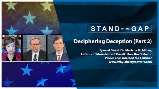 Deciphering Deception (Part 2) : Stan...