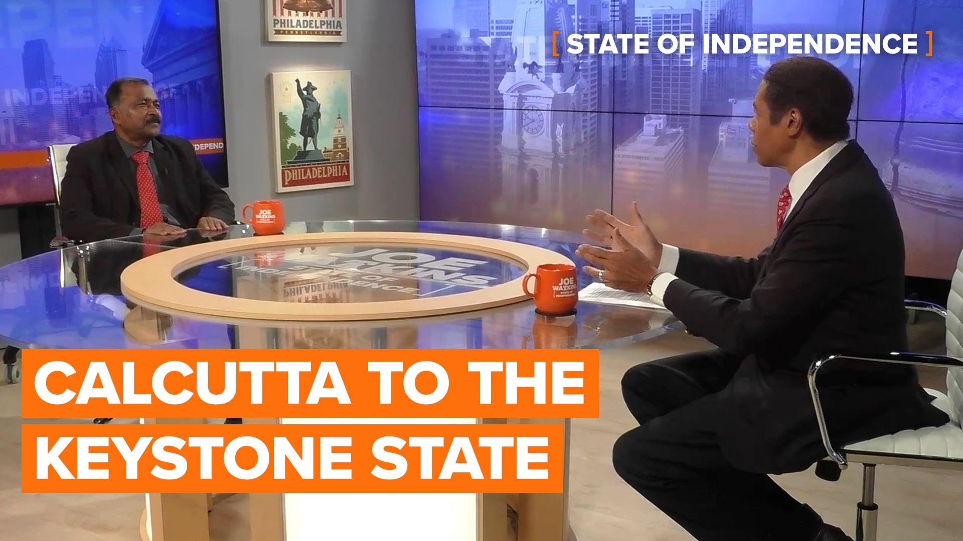 Calcutta to the Keystone State