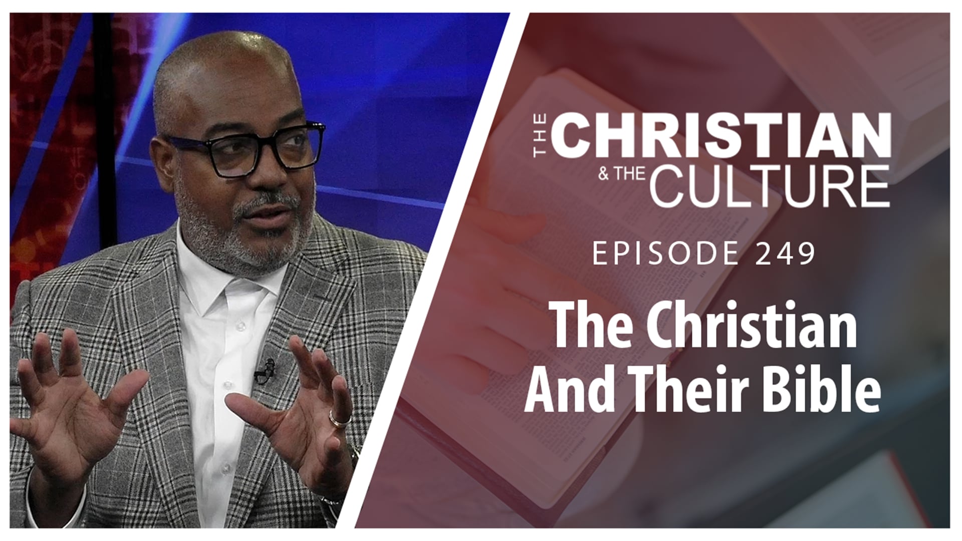 The Christian And Their Bible