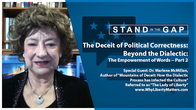 Stand in the Gap: The Deceit of Polit...