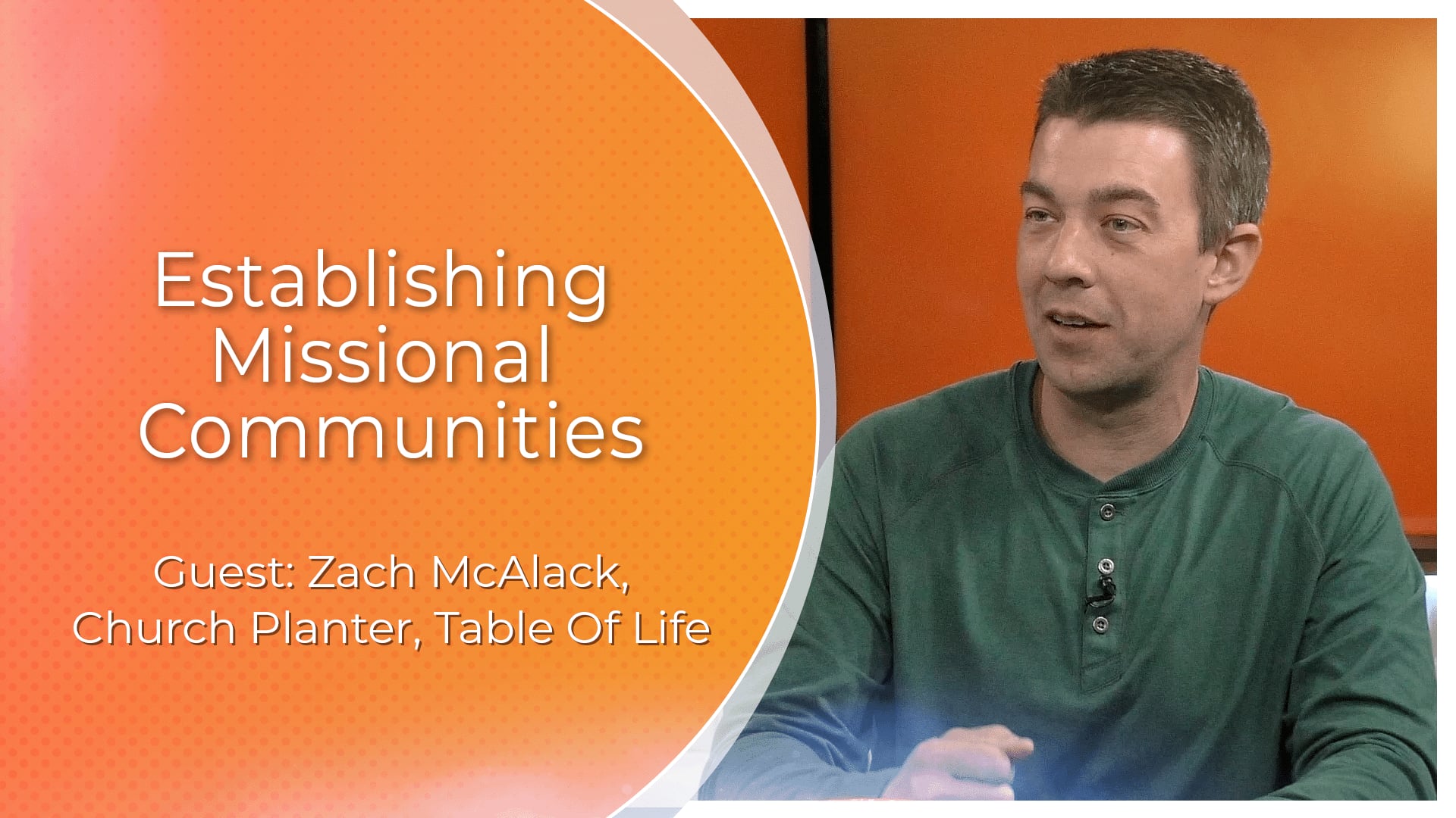 Establishing Missional Communities