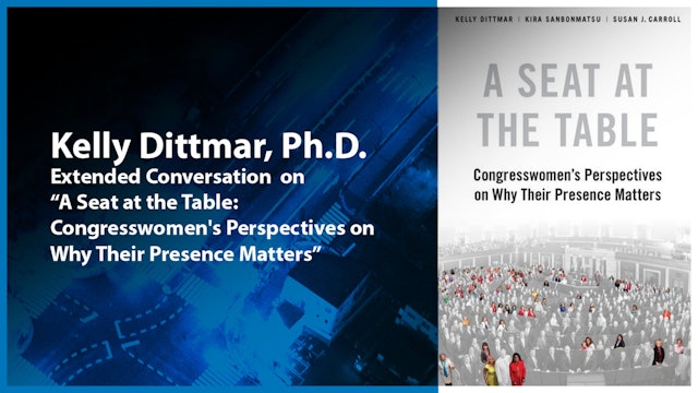 Face the Issues: Kelly Dittmar, Ph.D. (Extended Conversation on the book "A Seat at the Table")