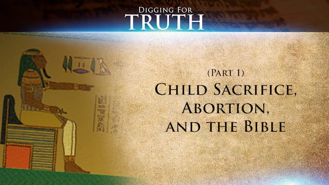 Child Sacrifice, Abortion & the Bible...