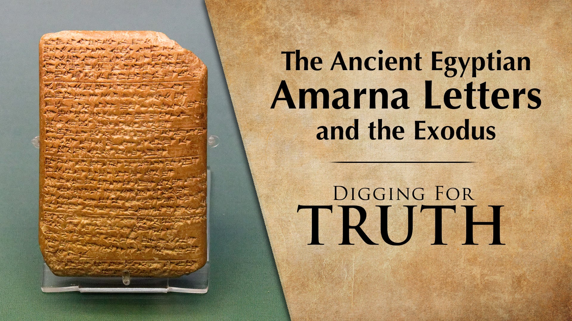 The Ancient Egyptian Amarna Letters and the Exodus