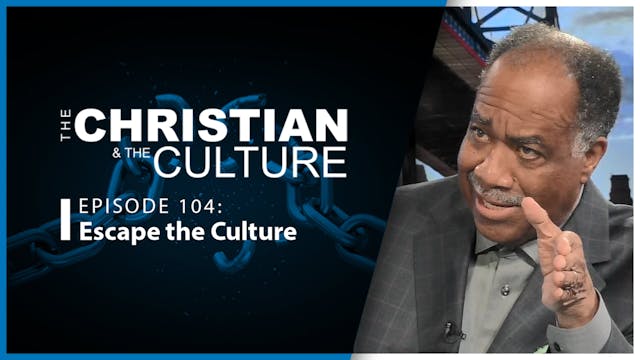 Escape the Culture : The Christian & ...
